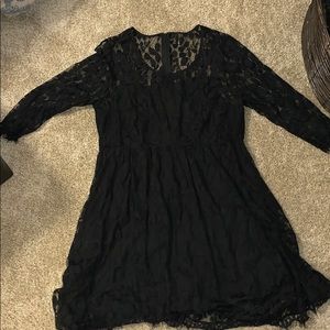 torrid Dresses - Black long sleeve lace dress torrid Dresses - Black long sleeve lace dress